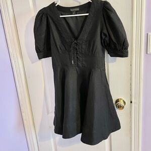 House of Harlow 1960 Black Mini Dress